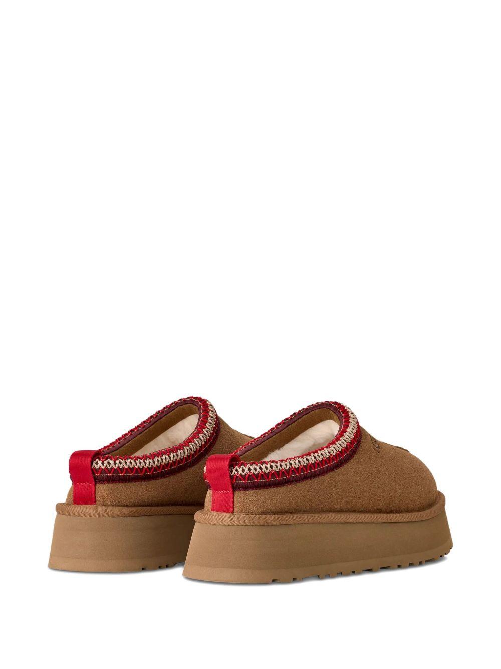 UGG Sabot Tazz II in pelle scamosciata color castagna 