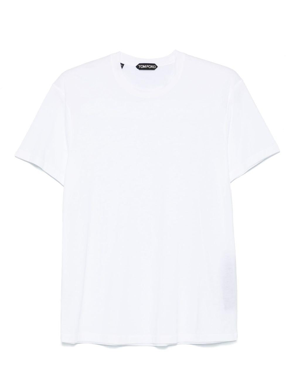 TOM FORD T-shirt bianca girocollo 