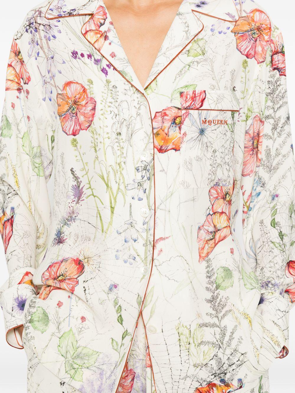 ALEXANDER McQUEEN Camicia fantasia 