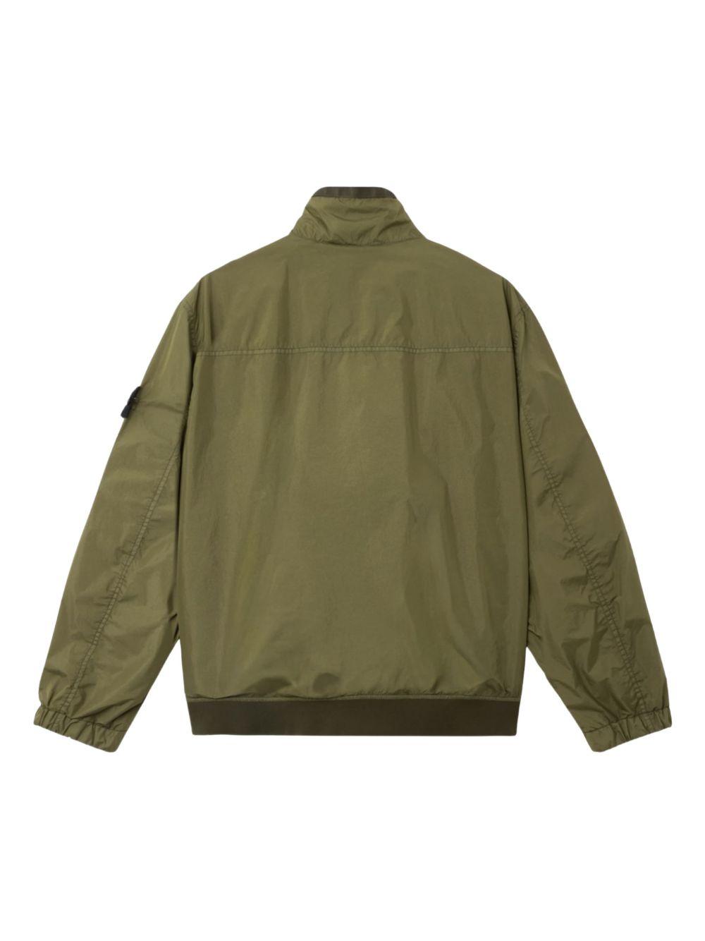 STONE ISLAND Giacca verde militare 