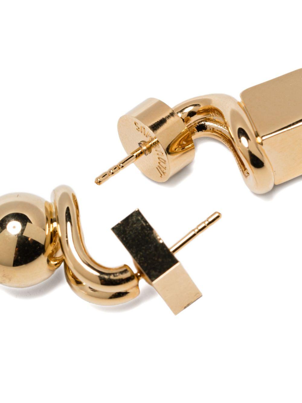 JACQUEMUS Orecchini a perno 'Nodo' 