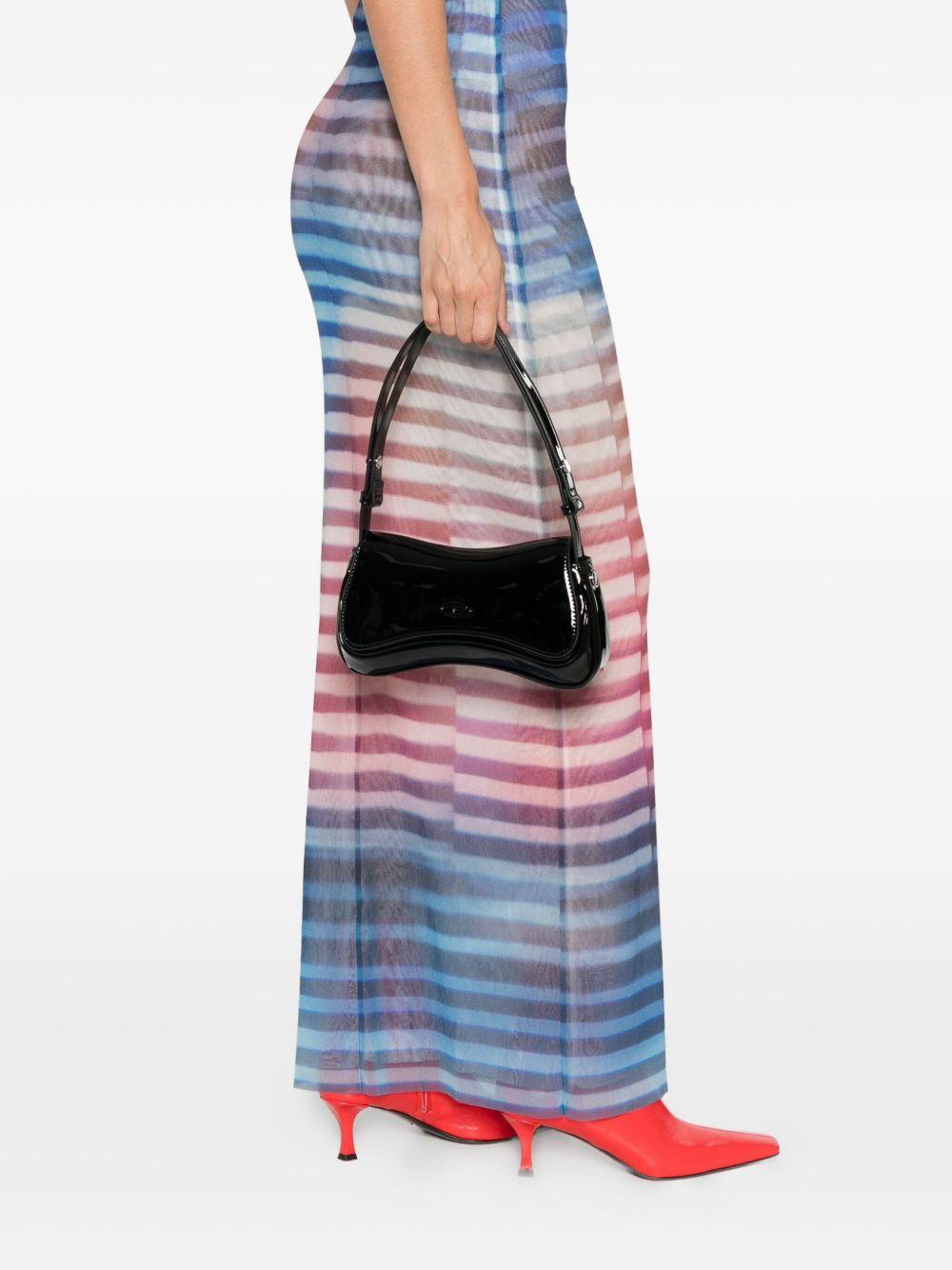 DIESEL Borsa a spalla 'Play' con placca logo 