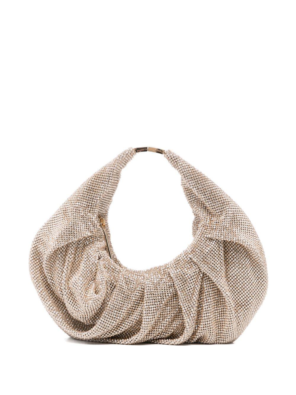 BENEDETTA BRUZZICHES Borsa 'Yennefer crystal' oro 