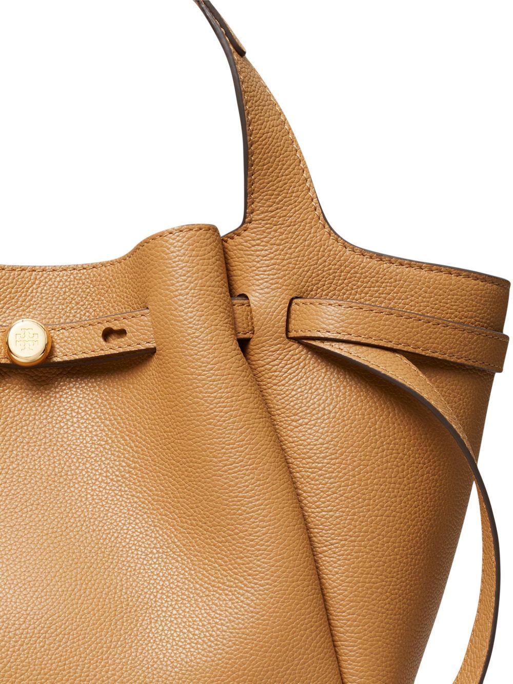 TORY BURCH Borsa a mano Romy in pelle martellata con tracolla rimovibile 
