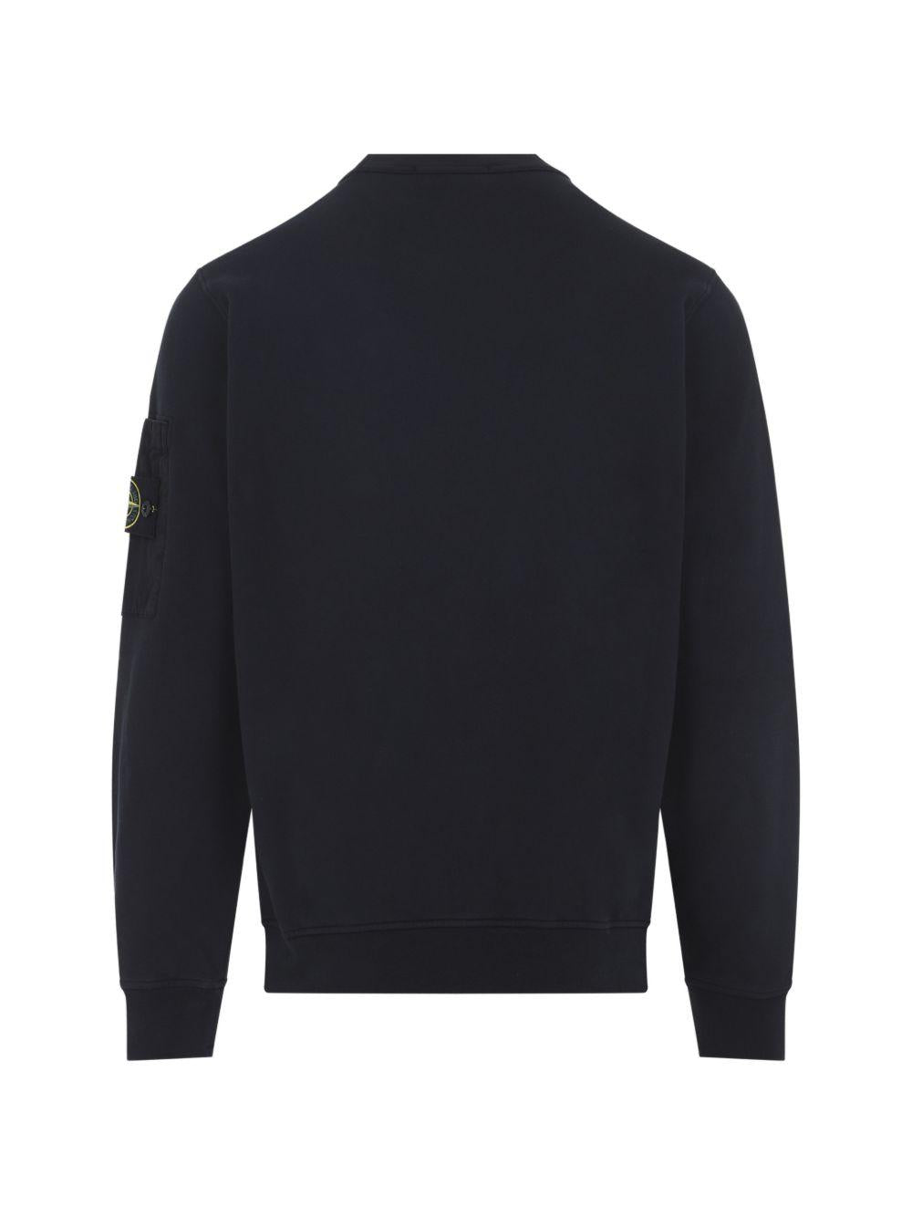 STONE ISLAND Felpa girocollo con logo 