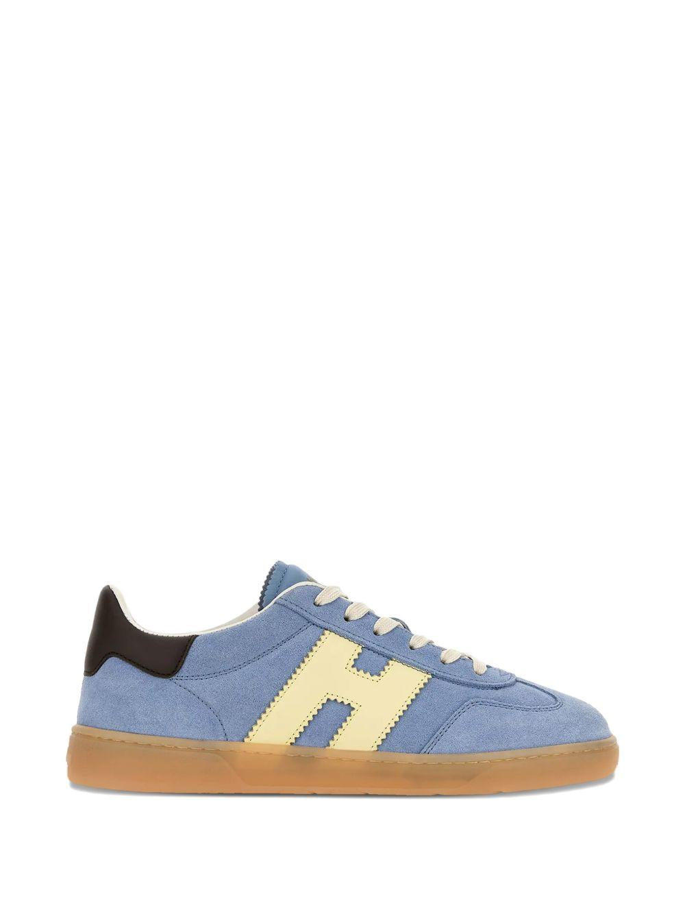 HOGAN Sneakers in pelle azzurra 