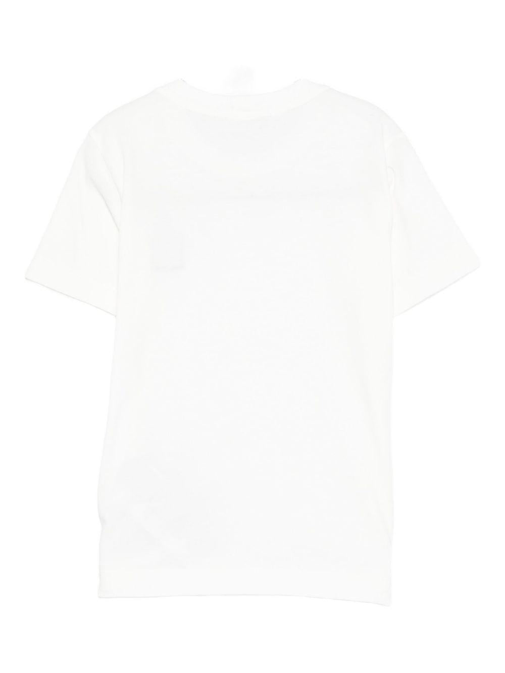 STONE ISLAND T-shirt a maniche corte con logo<BR/> 