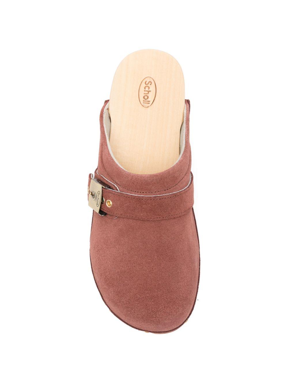 SCHOLL Zoccoli Pescura Clog 50 in pelle scamosciata rosa 