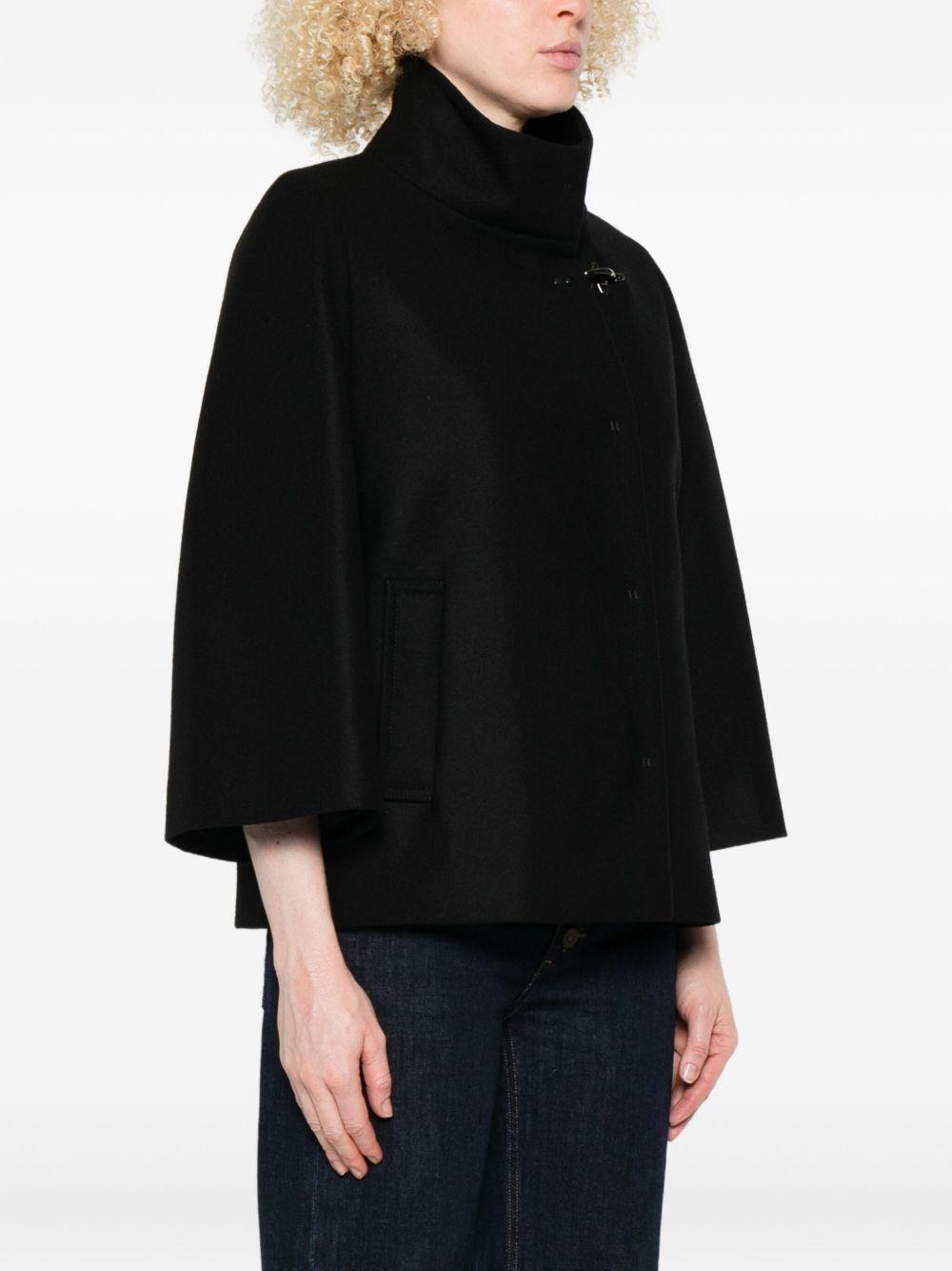 FAY Cappotto corto con iconico Gancio 