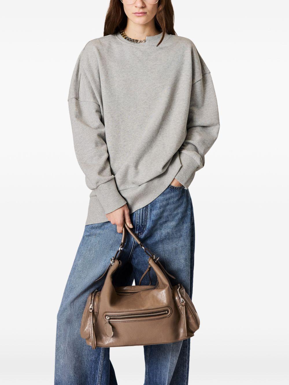 STELLA MCCARTNEY Borsa a spalla in ecopelle con tasche esterne 