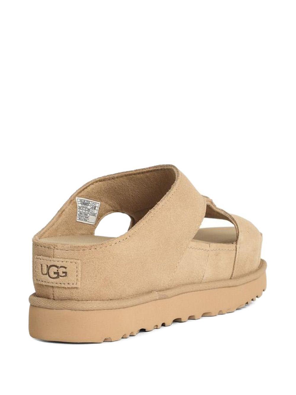 UGG Ciabatte slide in camoscio W Goldenstar Hi Cutout Slide 