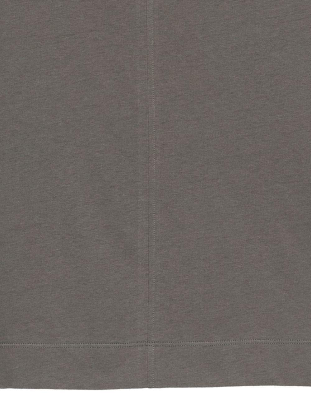 SOEUR T-shirt Helsinki girocollo in cotone grigio antracite 