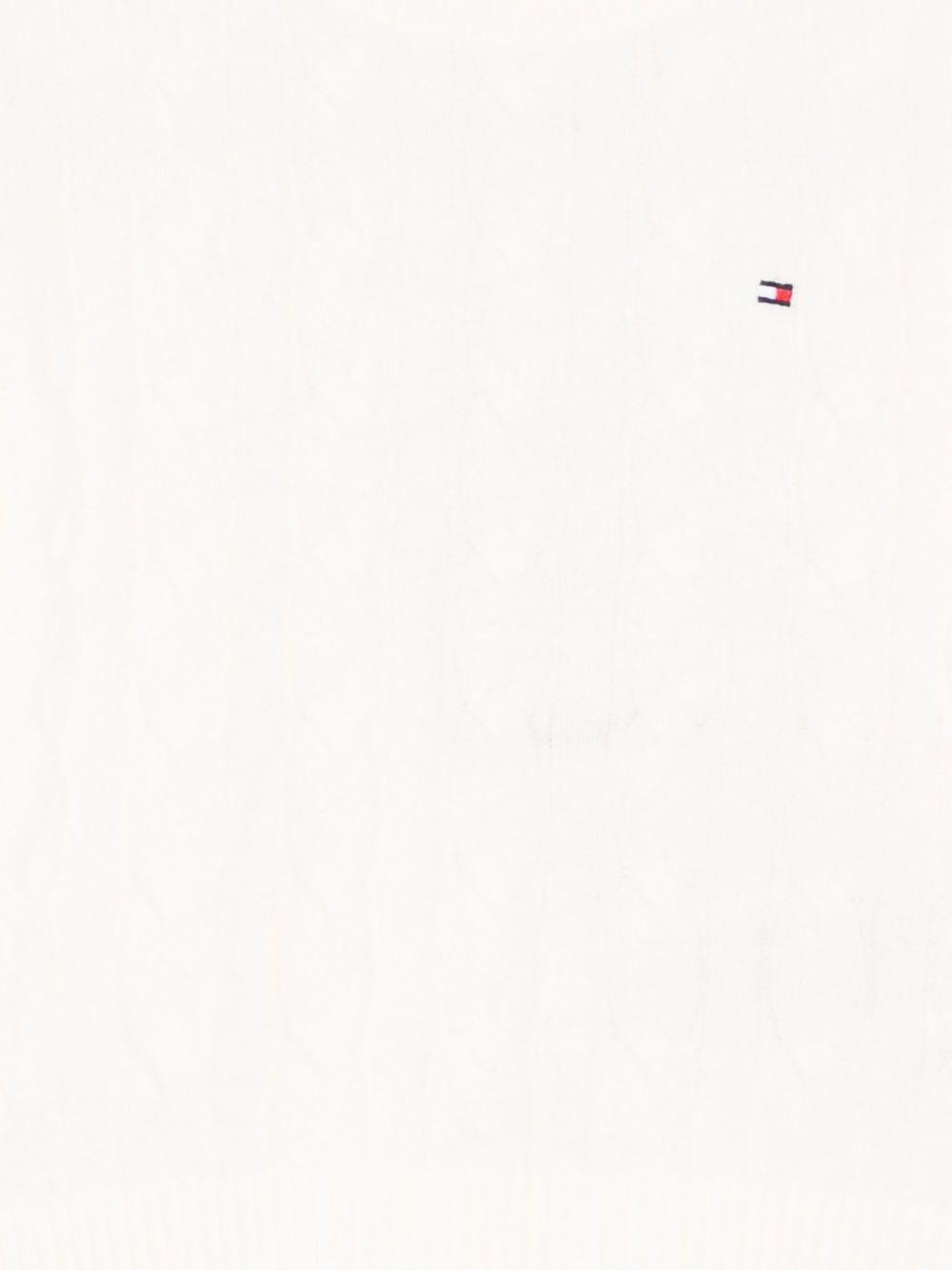 TOMMY HILFIGER Maglia girocollo bianca 