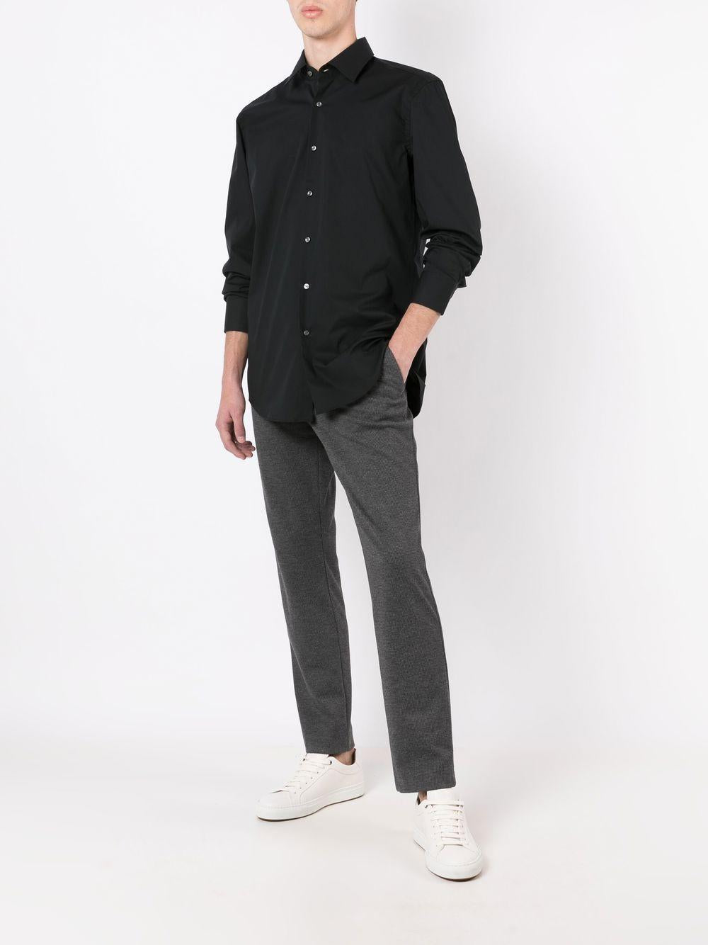 BOSS Camicia H Hank in cotone elasticizzato 