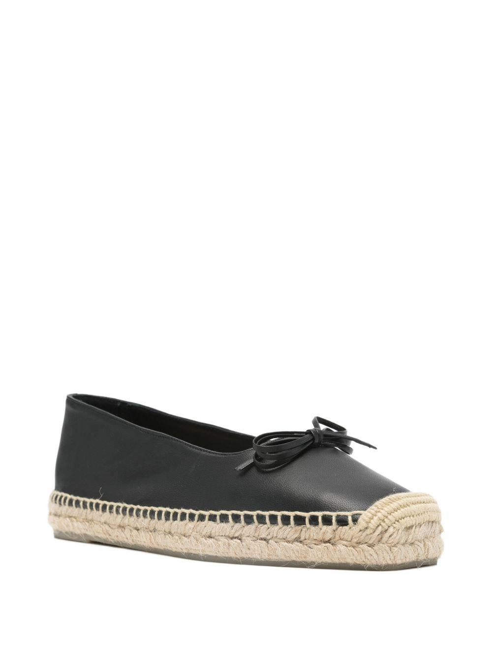 CASTANER Espadrillas 'Pax' basse in juta nera 