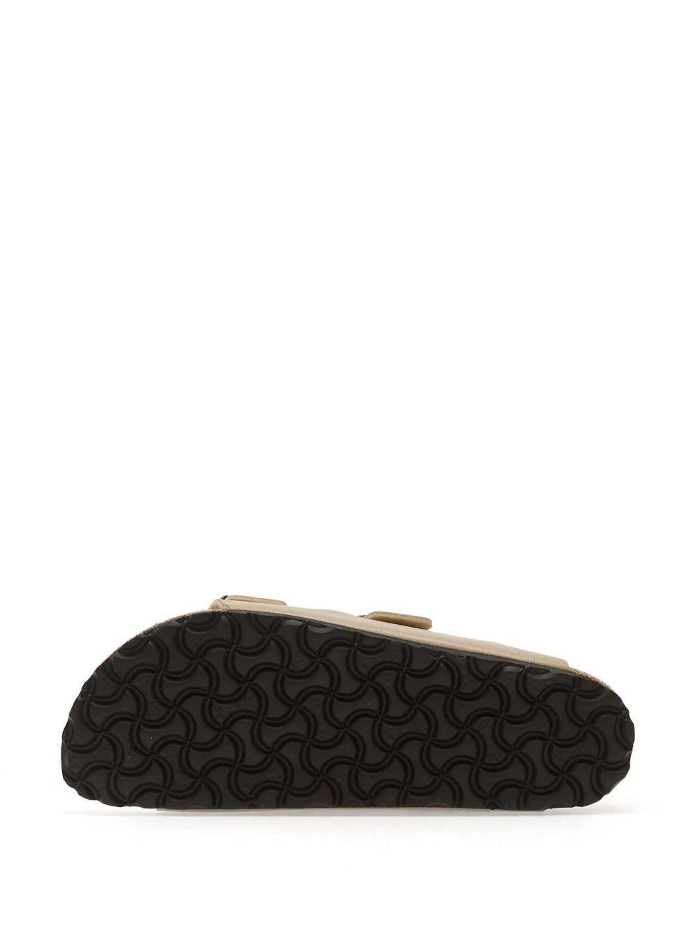 BIRKENSTOCK Ciabatte Arizona beige con due cinturini 