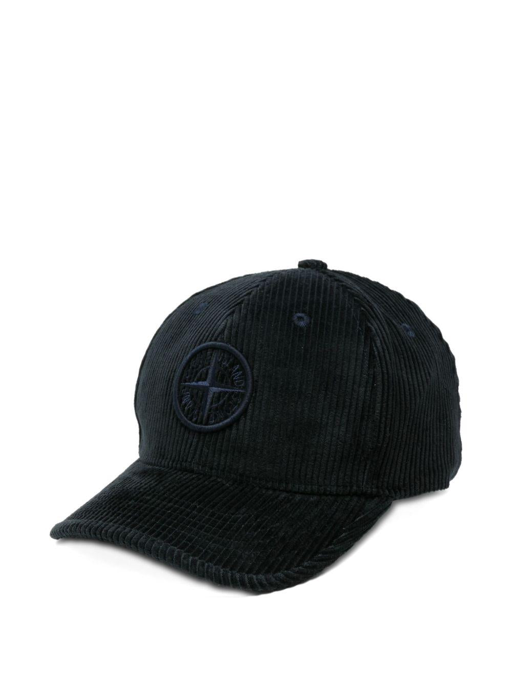 STONE ISLAND Cappello da baseball con ricamo 
