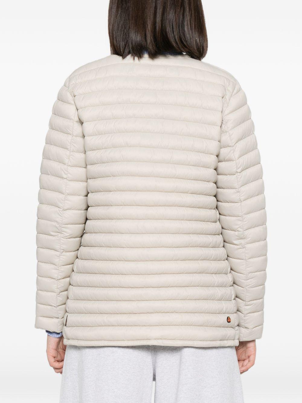 SAVE THE DUCK Trench imbottito Elisa beige chiaro 