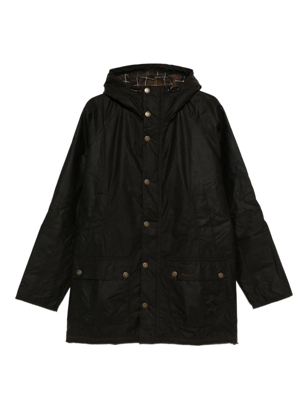 BARBOUR Parka 'Bedale' verde con tasche 