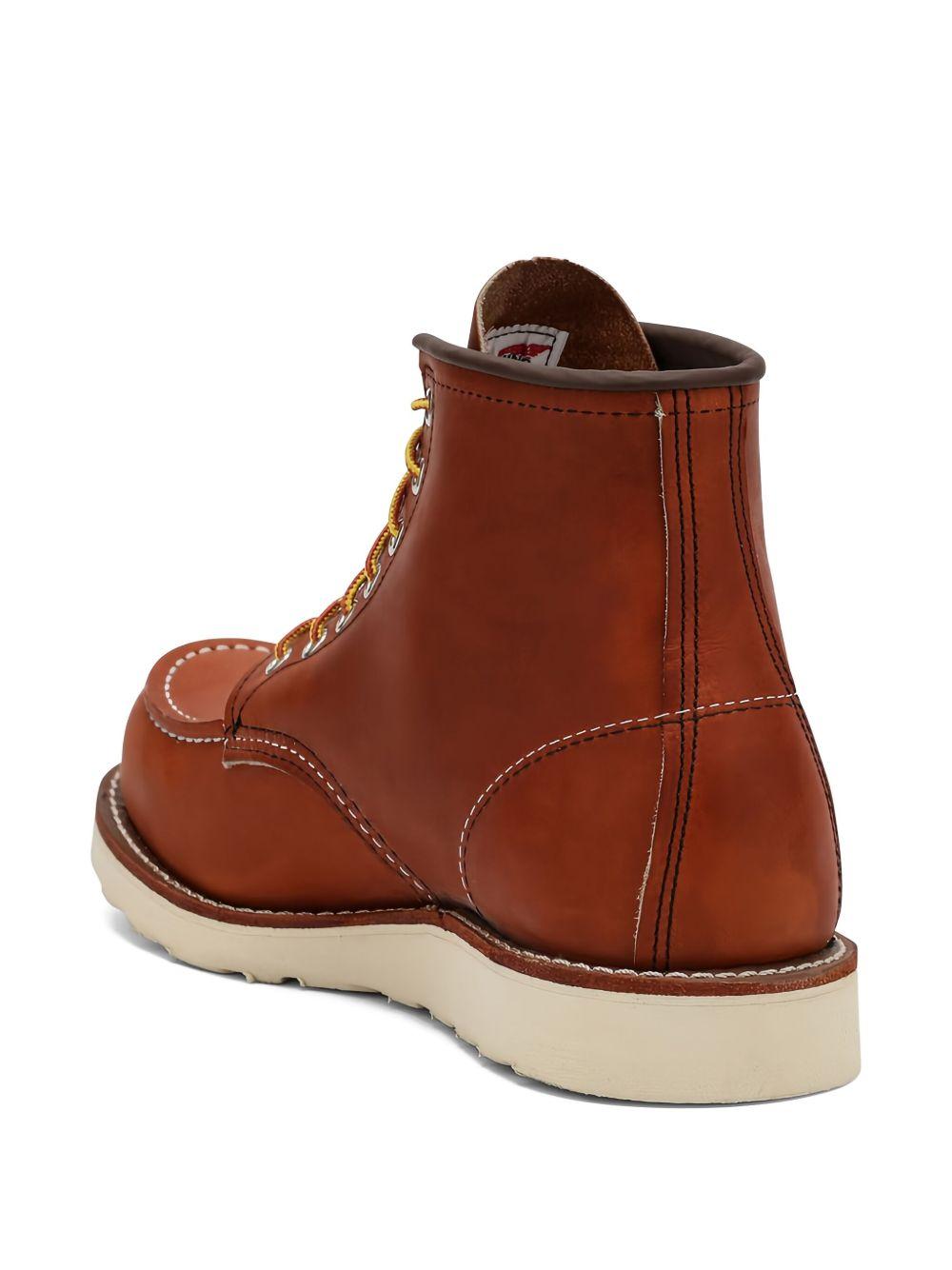 RED WING Anfibi Classic Moc Toe Brown 