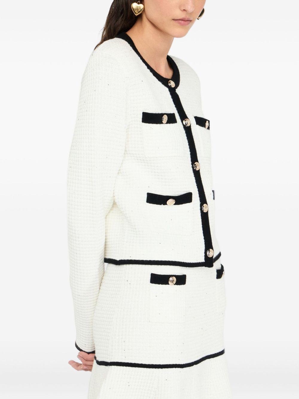 LIUJO Cardigan in lurex 