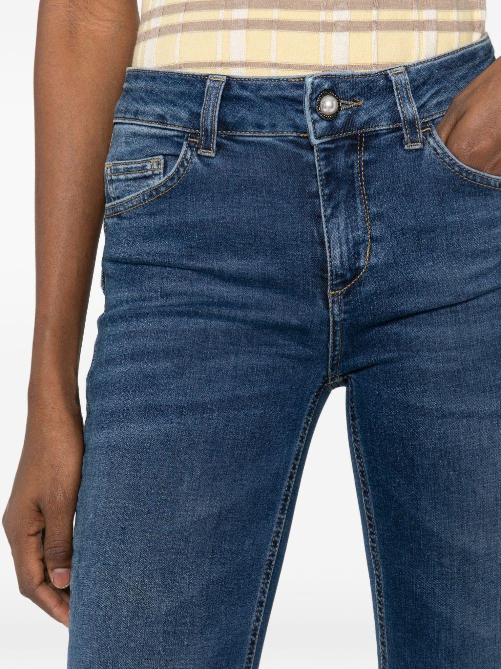 LIUJO Jeans blu svasati 