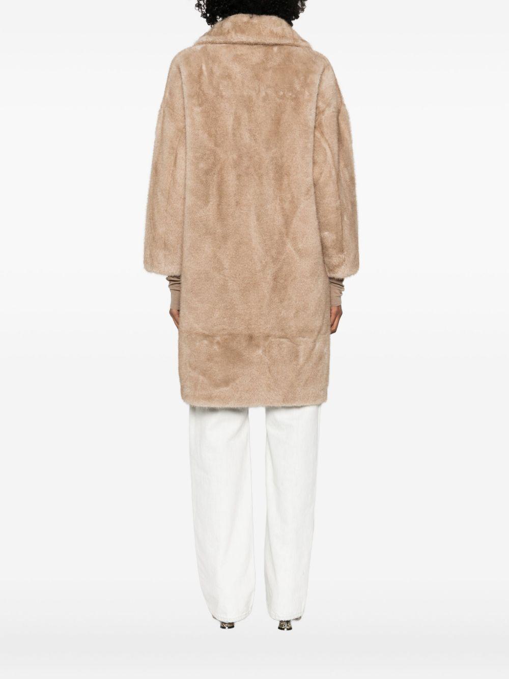 BETTA CORRADI Cappotto in ecopelliccia 