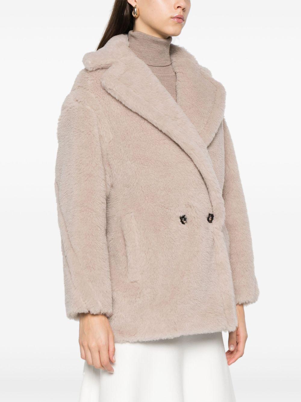 MAX MARA Cappotto corto teddy 'Olga' 