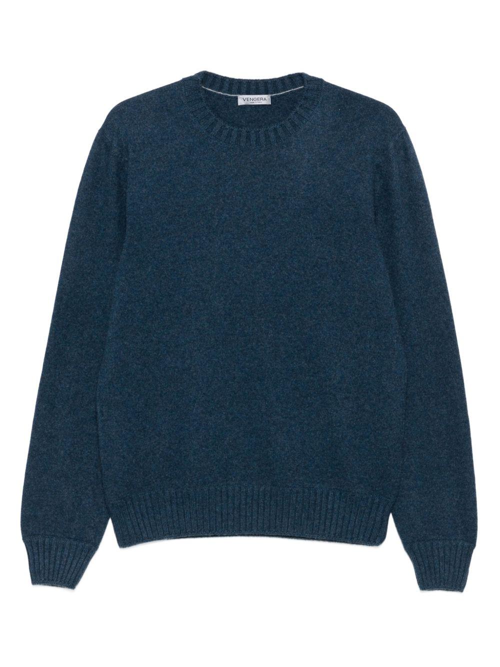 VENGERA Maglione girocollo in cashmere 