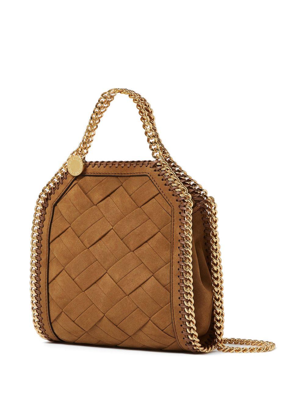 STELLA MCCARTNEY Borsa Falabella in ecopelle intrecciata 