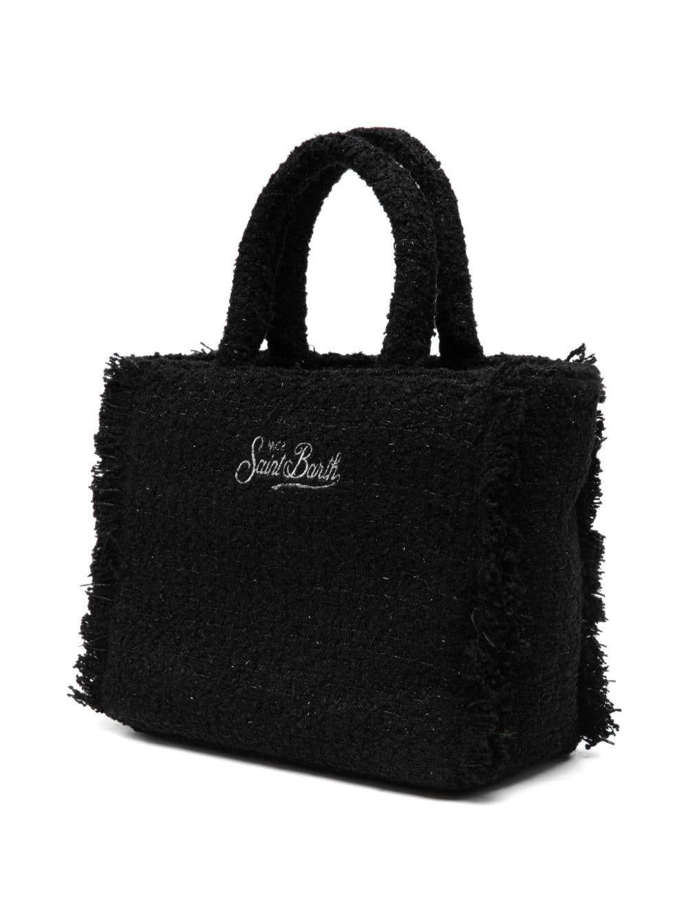 MC2 SAINT BARTH Borsa tote 'Colette Tweed' nera 