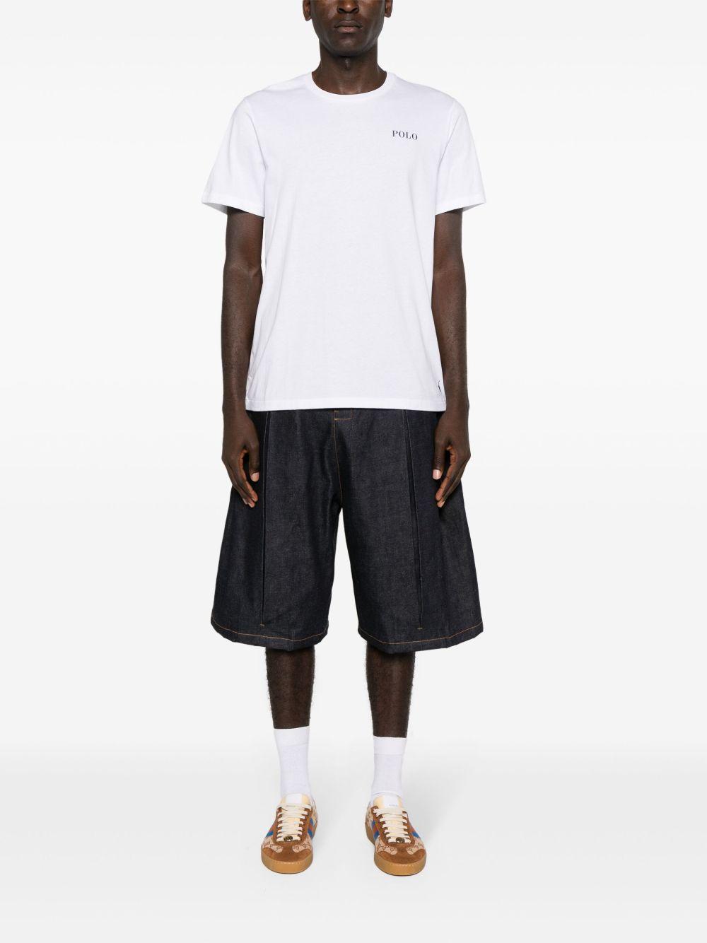 POLO RALPH LAUREN T-shirt intima in cotone bianco 