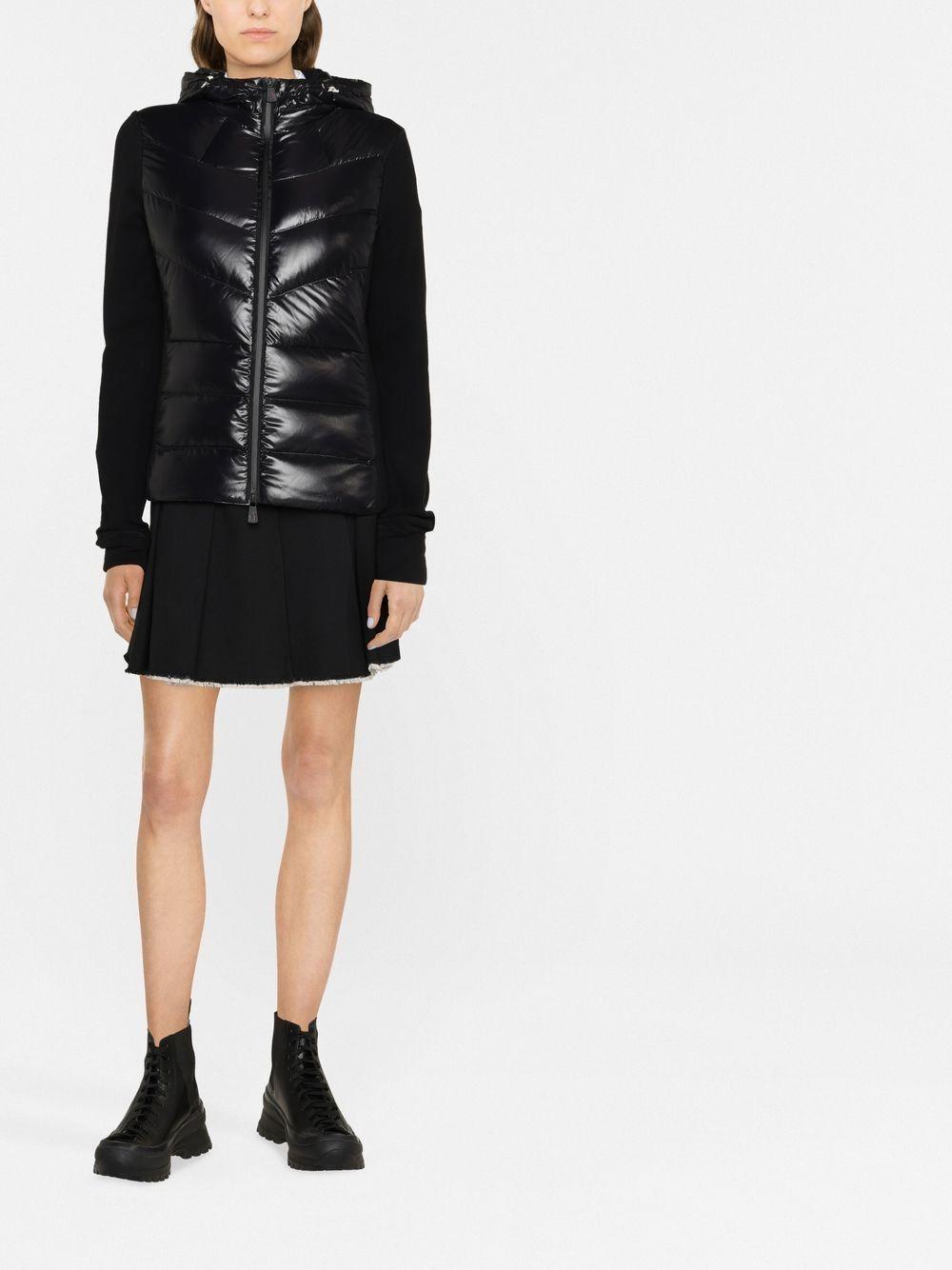 MONCLER GRENOBLE Piumino corto con cappuccio 