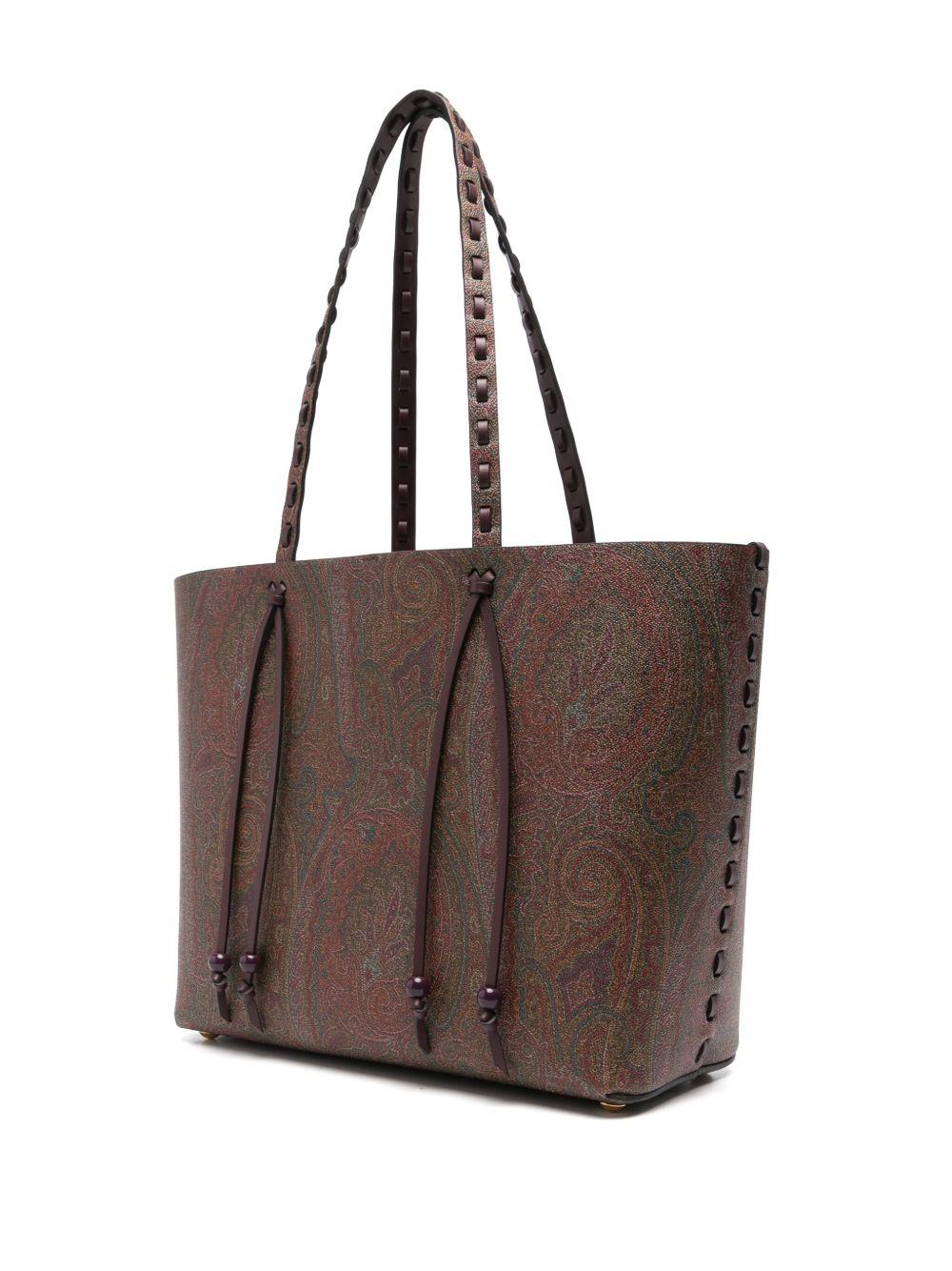 ETRO Borsa shopping con motivo paisley jacquard 