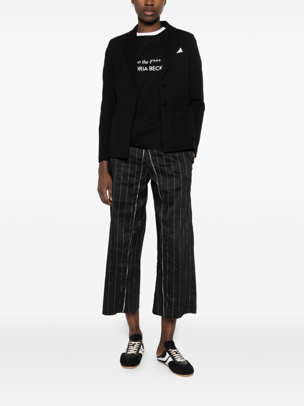 CIRCOLO 1901 Blazer nero con tasche 