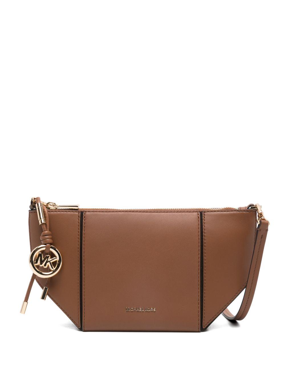 MICHAEL KORS Borsa a tracolla marrone 'Jordi' 