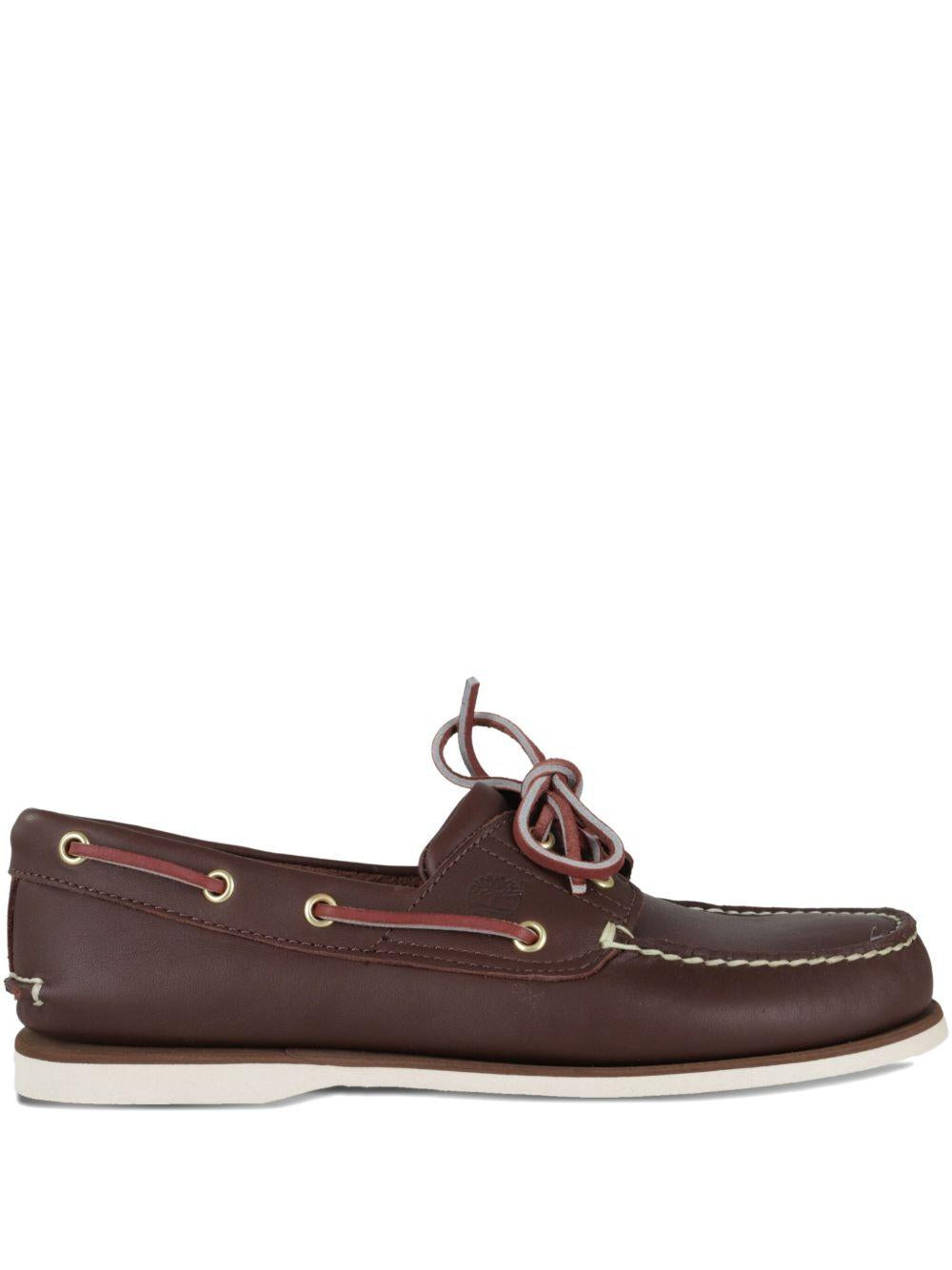 TIMBERLAND Mocassini da barca marrone scuro 