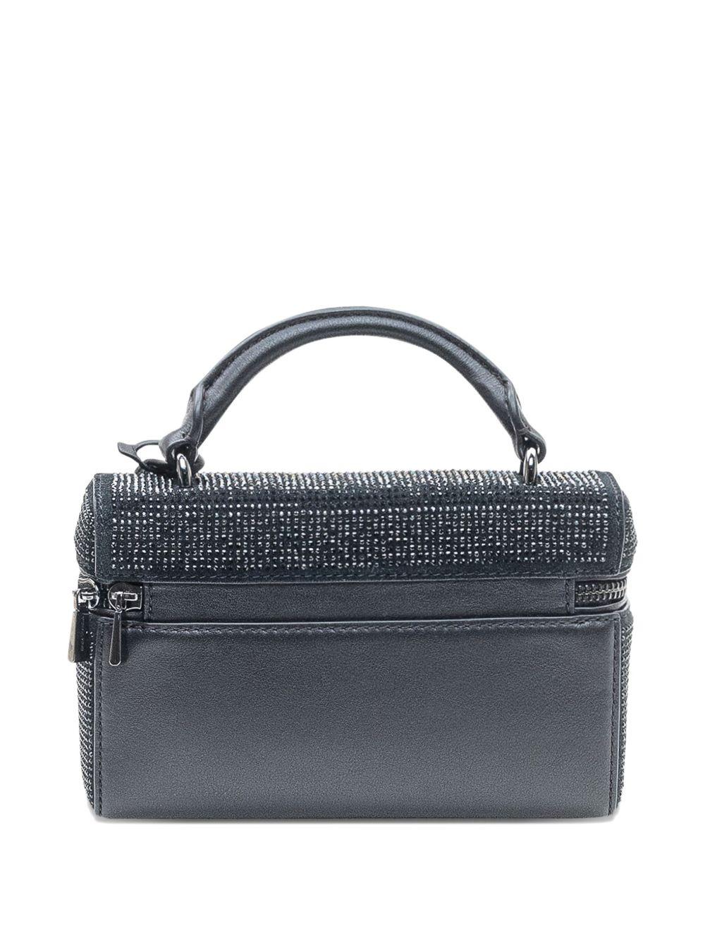 MICHAEL KORS Borsa bauletto con zip nero graffite 