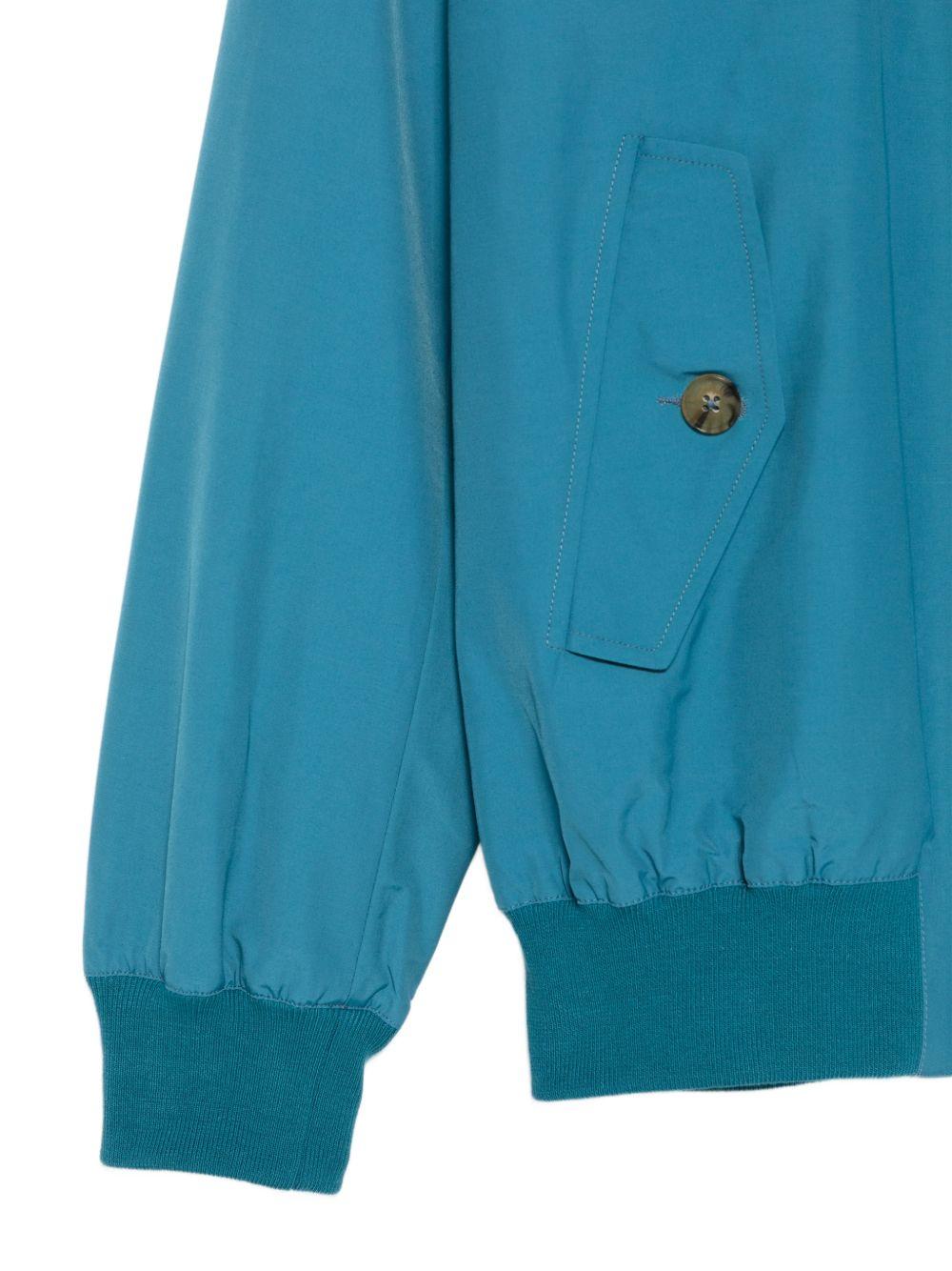BARACUTA Giacca G9 Harrington celeste con tasche 