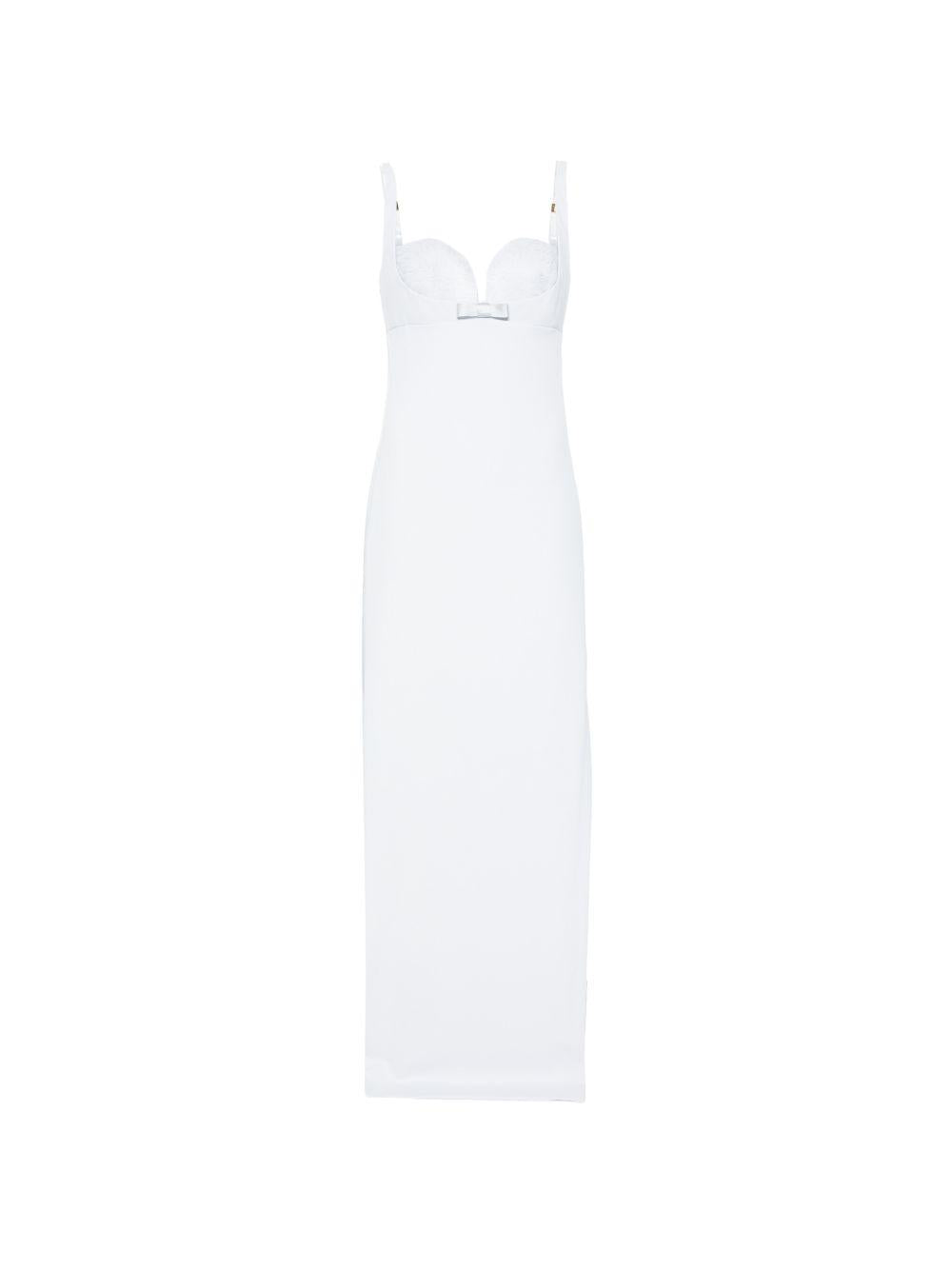 PRONOVIAS Abito lungo celeste chiaro impreziosito da strass 