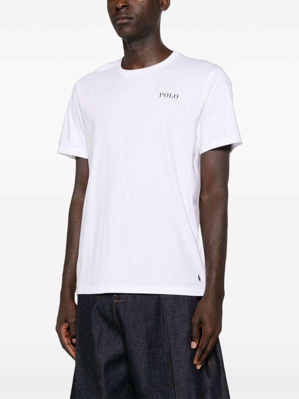 POLO RALPH LAUREN T-shirt intima in cotone bianco 
