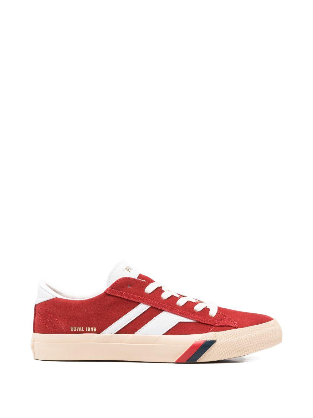 PROKEDS 1949 Sneakers Royal Classic in camoscio rosso 