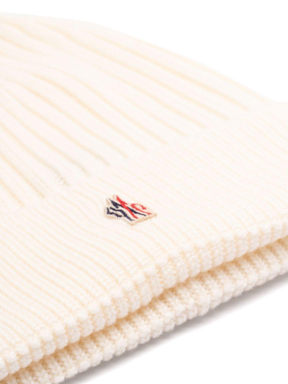 MONCLER GRENOBLE Cappellino in lana vergine con logo 