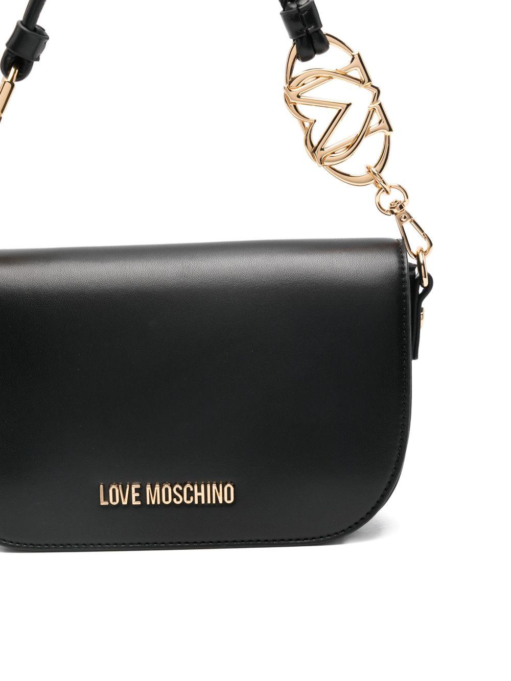 LOVE MOSCHINO Borsa a tracolla nera 
