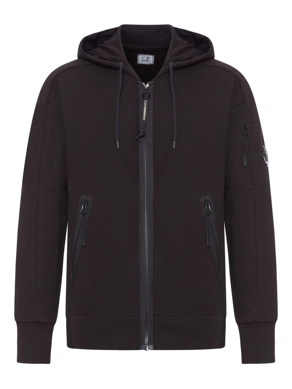 CP COMPANY Felpa con cappuccio e zip 