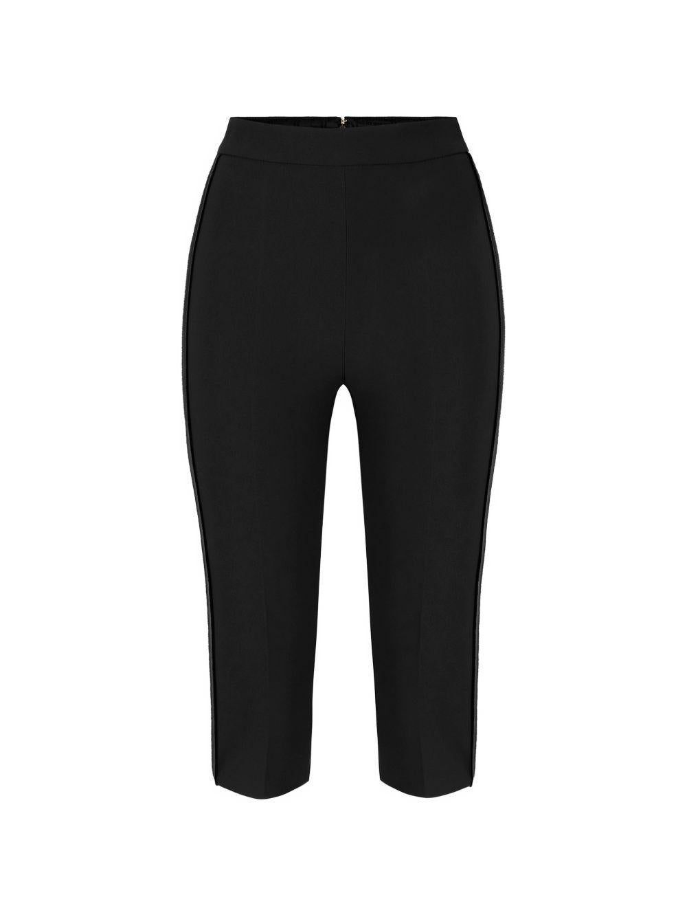 ELISABETTA FRANCHI Pantaloni neri skinny 