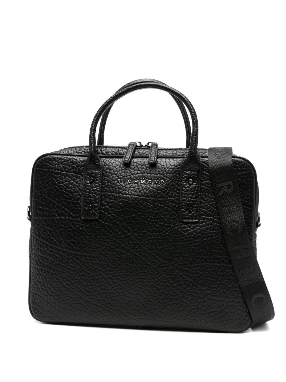 JOHN RICHMOND Borsa porta pc nera 