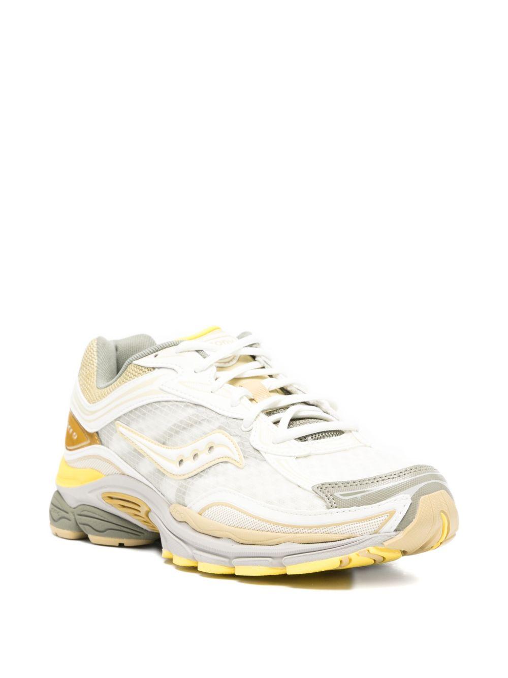 SAUCONY Sneakers Progrid Omni bianche e gialle 