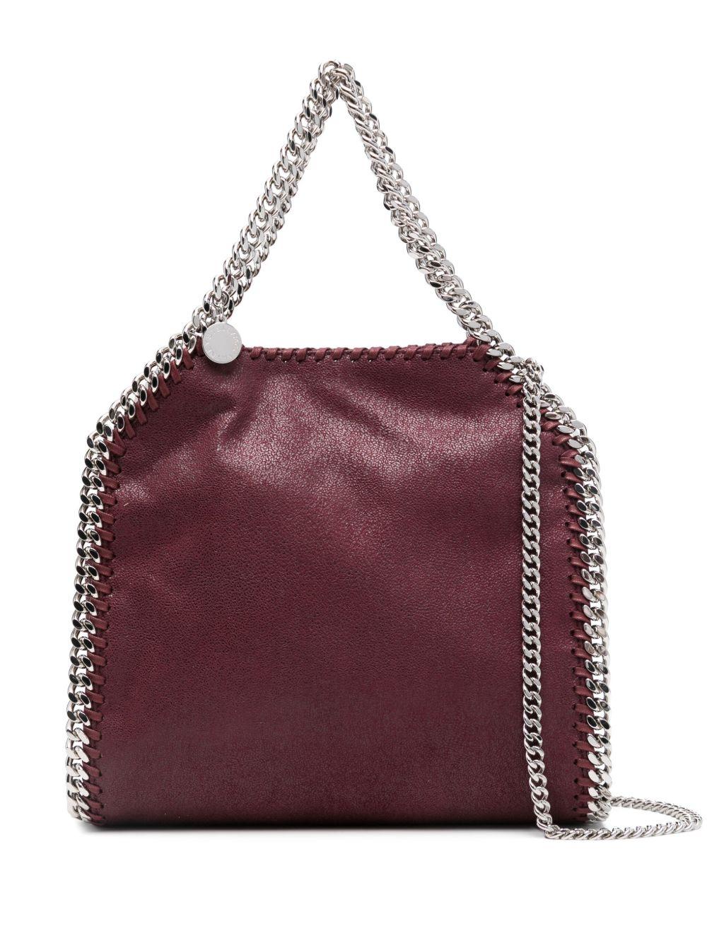 STELLA MCCARTNEY Borsa Falabella mini color prugna 