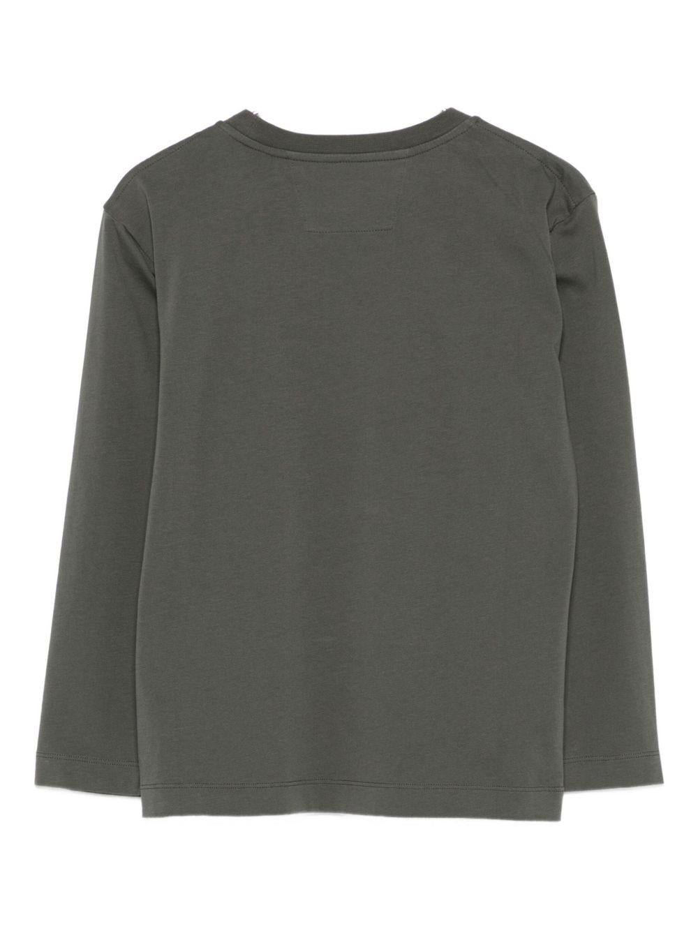 CP COMPANY T-shirt a maniche lunghe con logo 